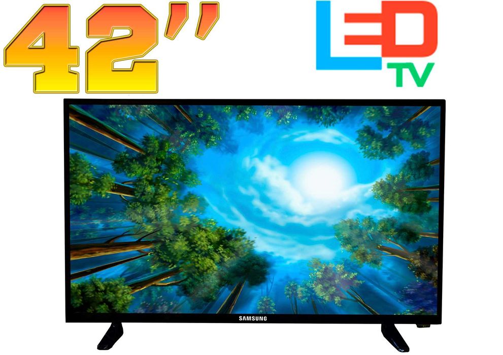 Распродажа! Телевизоры Samsung 4K Smart TV 42'' 2/16 Gb Android15 WIFI ...