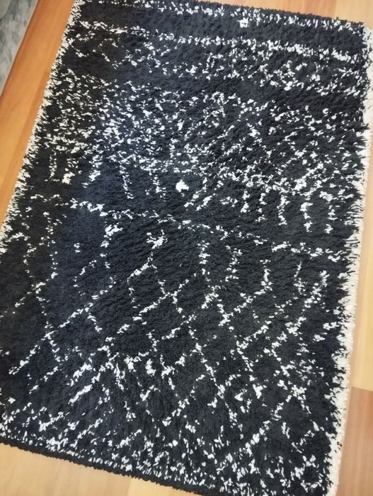 Tapete Estilo Berbere Preto e Branco La Redoute