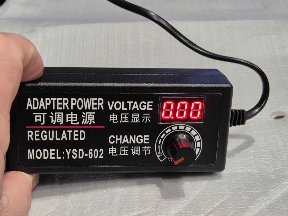 Zasilacz uniwersalny regulowany DC 3-24V 3A Potencjometr AC 100-240V