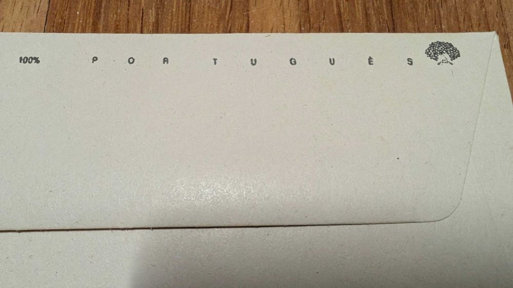290 envelopes DL 100% reciclado português