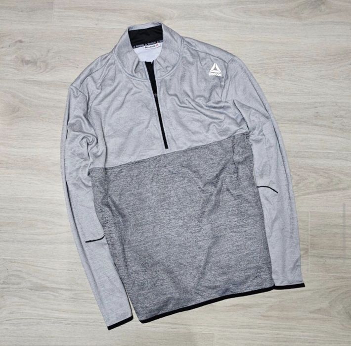 Кофта REEBOK Termo Zip. Оригинал. Утеплённая, на флисе.