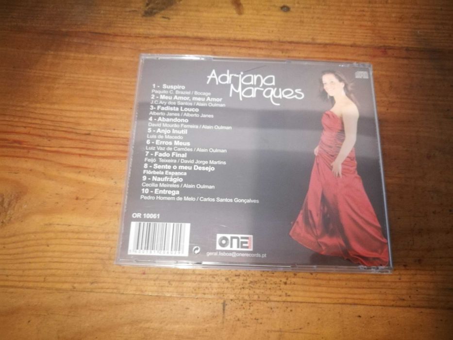 ADRIANA MARQUES - Expressão D'Alma 	CD