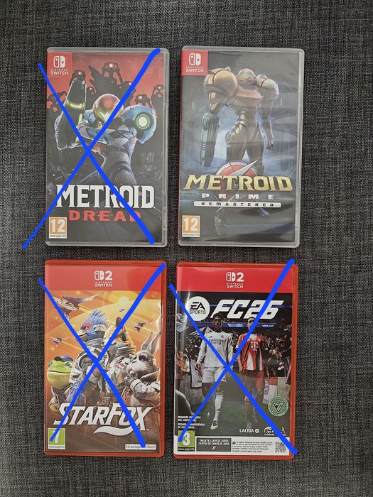 Jogos Nintendo switch 1 e 2