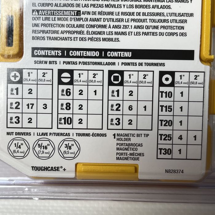 Dewalt Набір Бит 55 шт DWA55SET з США