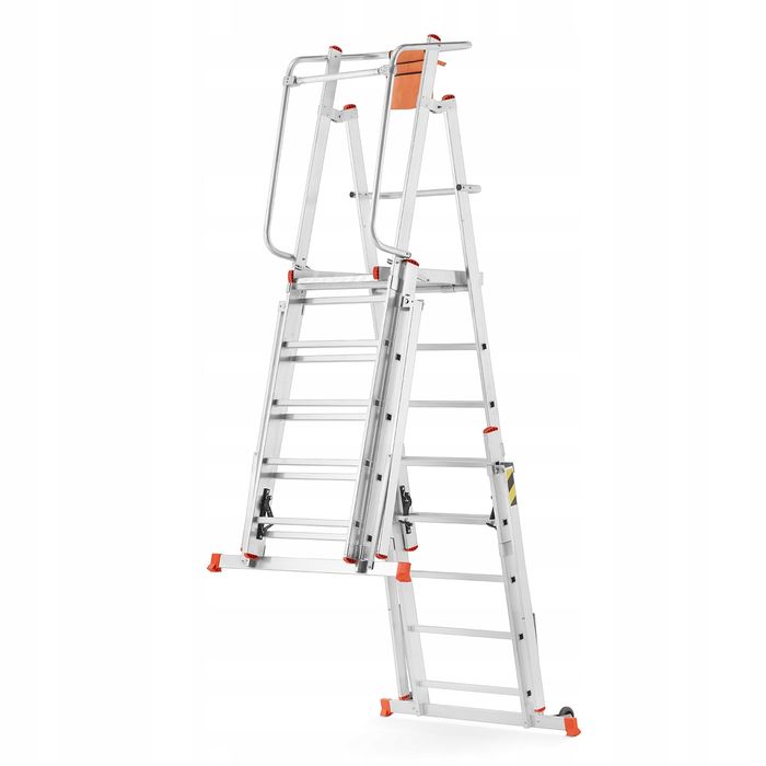 Drabina rusztowanie aluminiowe podnośnik HIGHER 8104-C