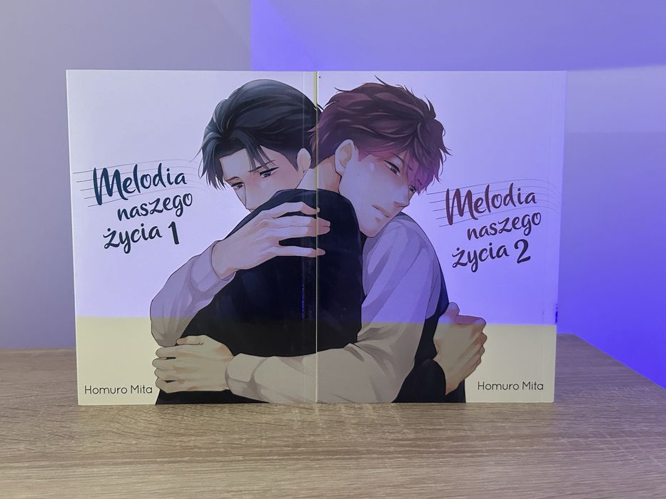 MANGA - " Melodia naszego życia " 1-2 + kartka kolekcjonerska