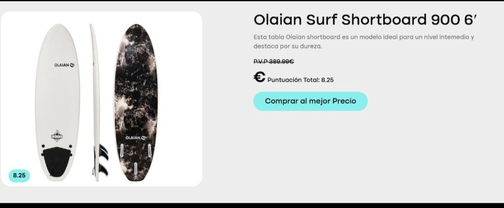 Prancha De surf Evolutiva 900 6'
