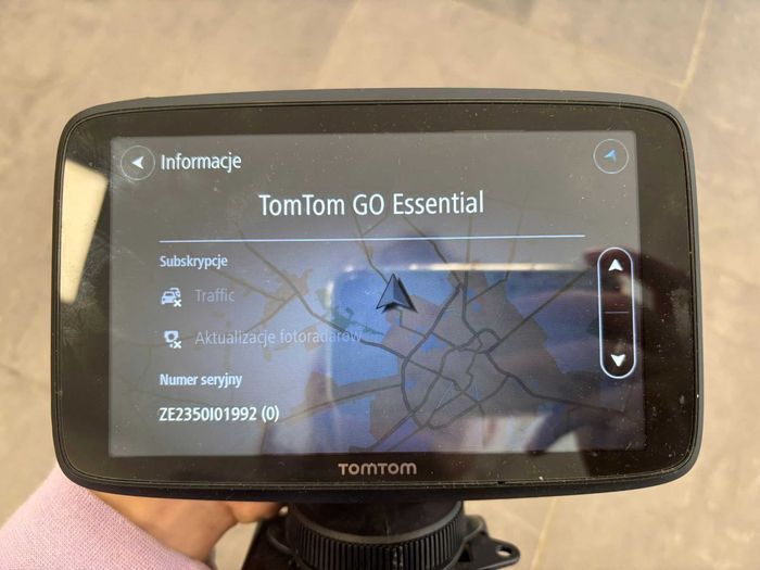 Nawigacja Motocyklowa TomTom Go Esential Komplet Sprawna [1067]