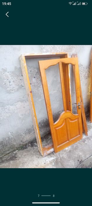 Двери деревянные. Ольха.