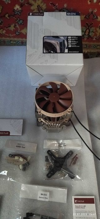 Noctua NH-D15 chromax.black, Noctua NH-D14, Noctua NH-D15, Noctua NH-L9i-17xx  Jonsbo CR-1000 V2 PRO ARGB Black