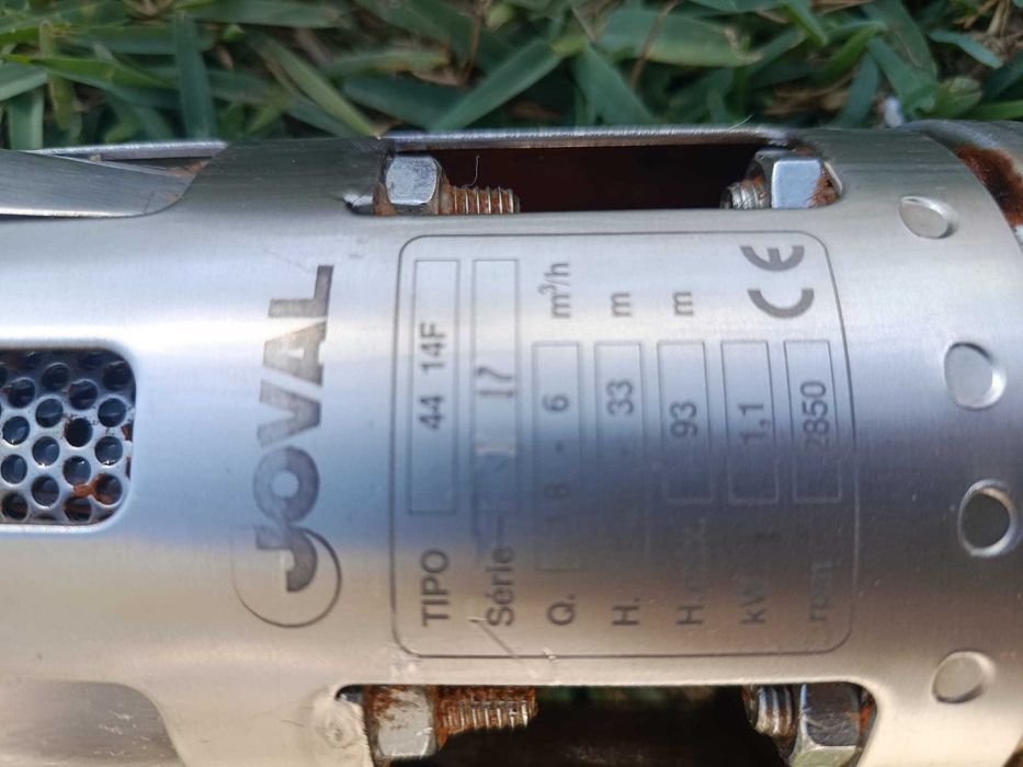 Bomba de Furo Profundo 1.5HP Joval + Motor Franklin Electric (Trifásica)