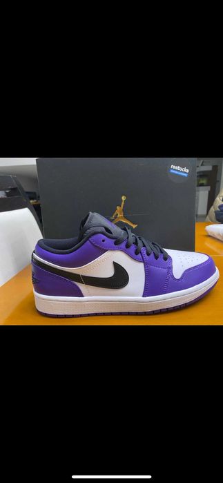 Air Jordan 1 Low Purple