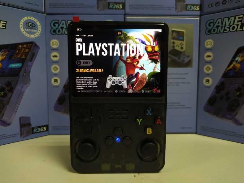 Портативна PSP приставка Data Frog R36S як Anbernic та Miyoo Mini Plus