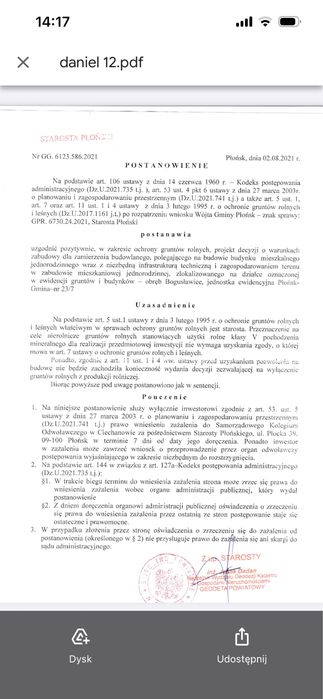 Sprzedam działkę