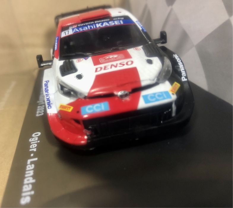 Miniaturas de carros de rali rally wrc