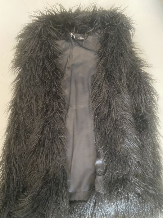 Bezrękawnik futerko Zara