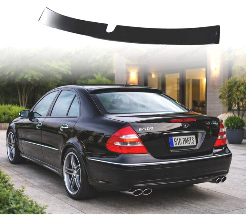 AILERON SPOILER TRASEIRO SUPERIOR MERCEDES CLASSE E W211 02-09 BERLINA LOOK AMG
