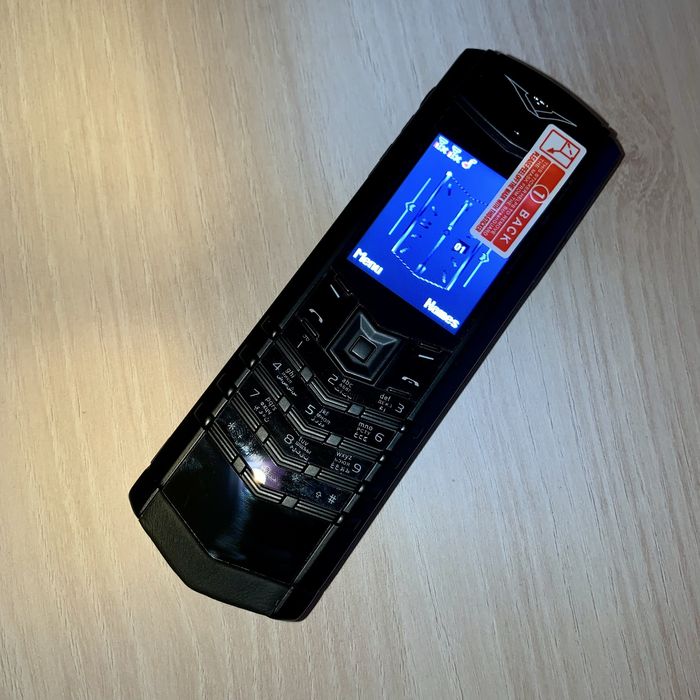 Продам Новий VERTU Signature S Black! + 2 га батарея. Акція!