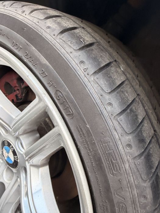 Alufelgi Borbet z oponami  17” 5x120 Bmw
