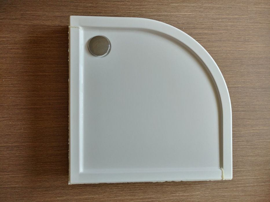 Brodzik narożny + drążek gratis