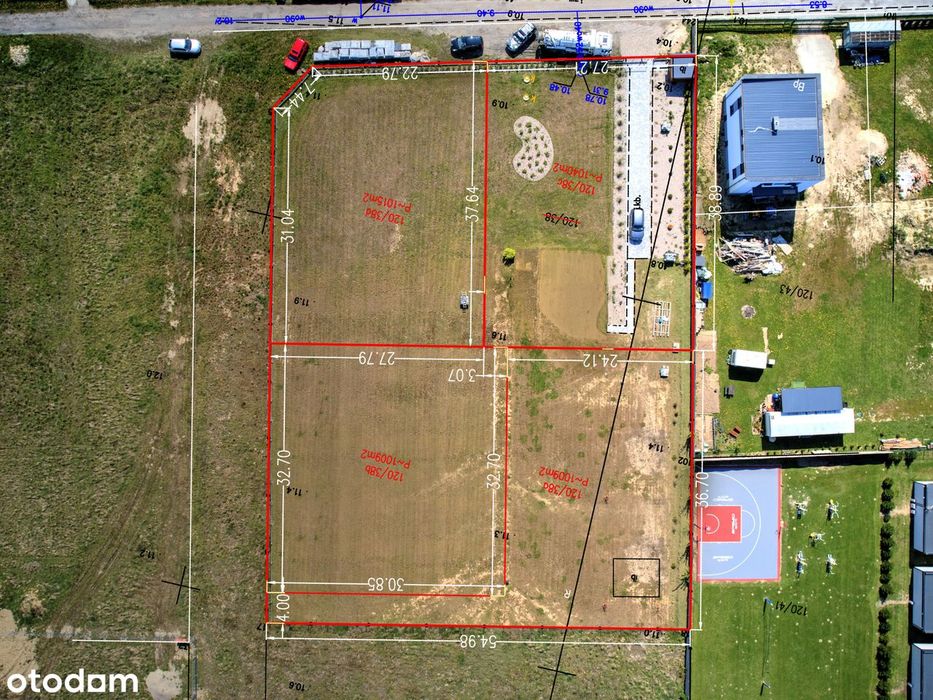 Atrakcyjne działki działka na sprzedaż 1000 m² BEZ POŚREDNIK Sarbinowo - Widok 5