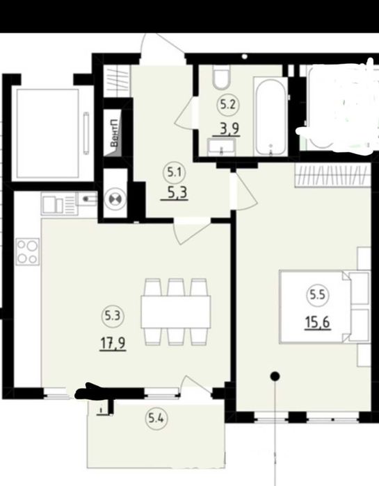 Продаж 1к Вашингтона, БЕЗ комісій, переуступку оплачує власник!