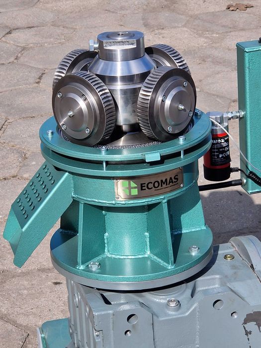 Peleciarka 11kW lub 15kW 4 rolki mat. 285mm waga 440kg NOWOŚĆ