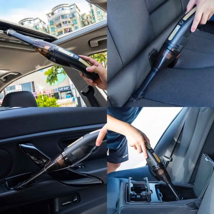 Оптом!!!Бездротовий ручний пилосос для автомобіля 60 Вт / Вакуумний пилосос Vacuum Cleaner HY05 2000mAh