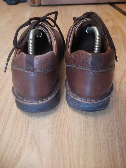 Мужские кожаные туфли Clarks 43 p.