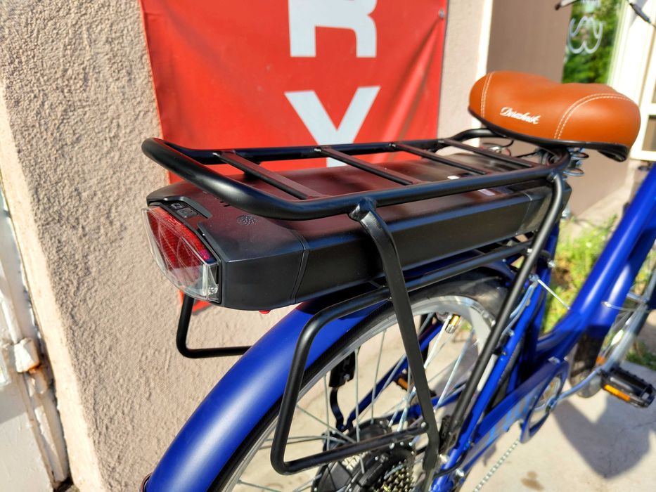 NOWY Rower Elektryczny DOROZHNIK LUX AM Niebieski Roz. 17" *Koła 26*!!