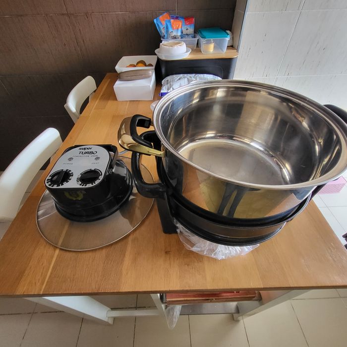 Air fryer trem de cozinha saudável