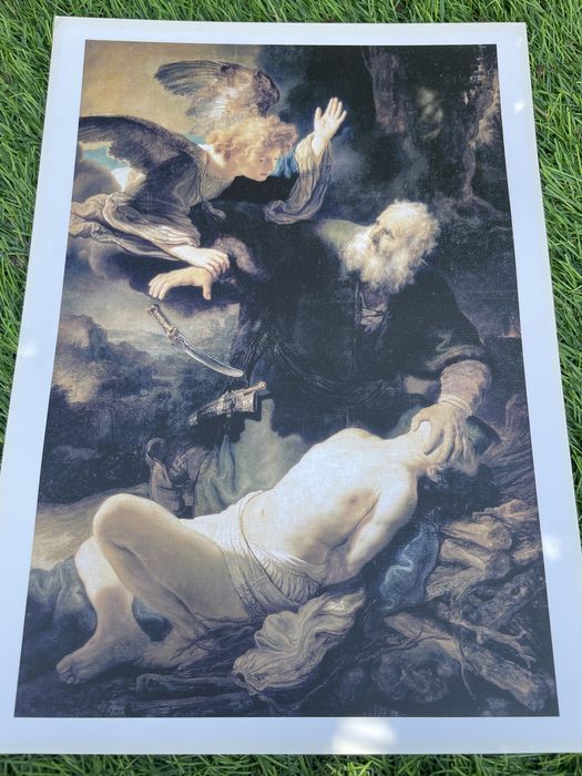 Impressao de quadro de Rembrandt