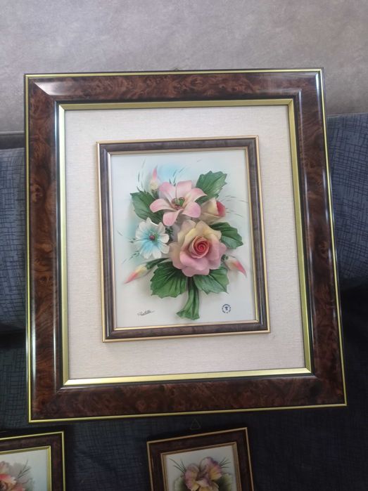 Conjunto 5 Quadros capodimonte