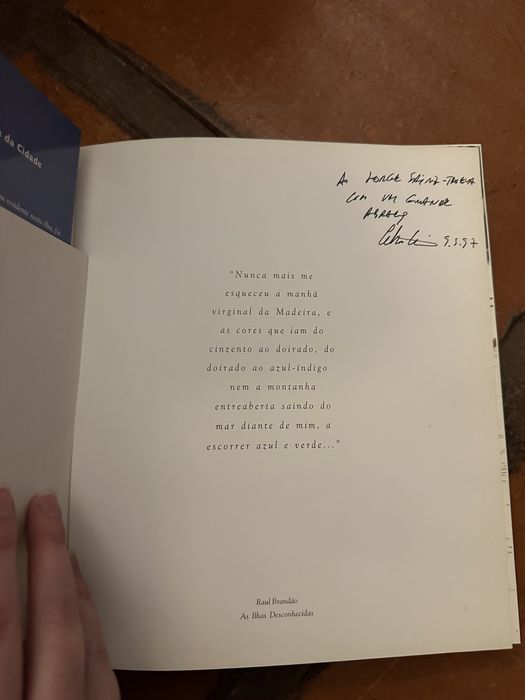 livro Roteiro Histórico Turístico DA cidade Funchal