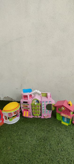 Conjunto 3 casas pinypon