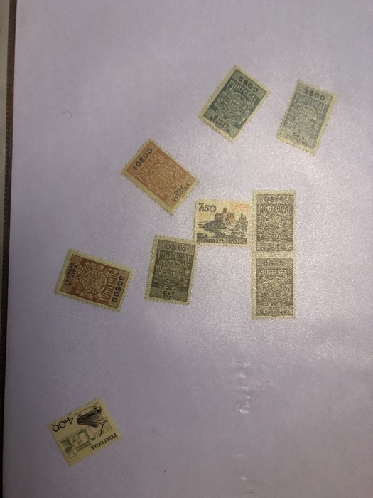 9 selos escudo portugal