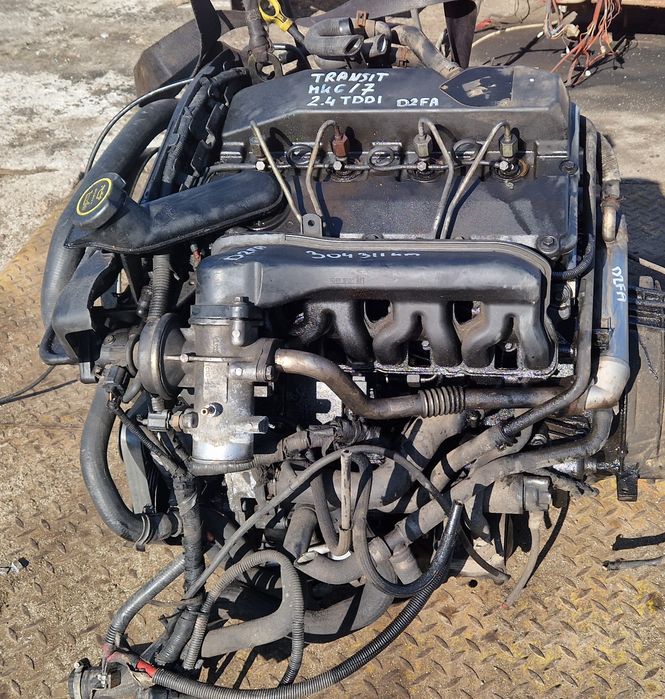 Silnik Kompletny 2.4 TDDI D2FA Transit Mk6 mk7 00-14r  304tkm SPRAWNY