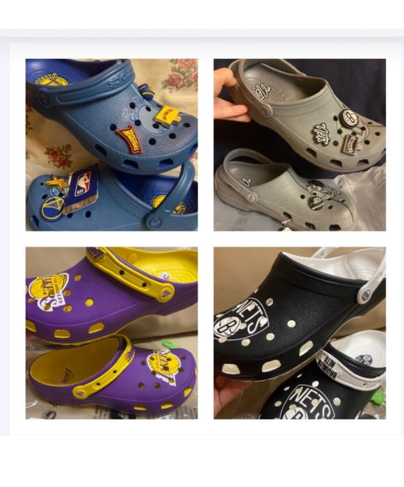 Crocs NBA Lakers Elevated Classic Clog, Nets оригінал з USA!