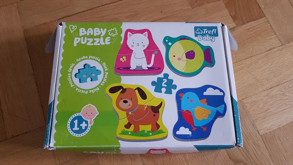 Baby puzzle 1+ oraz puzzle czu czu