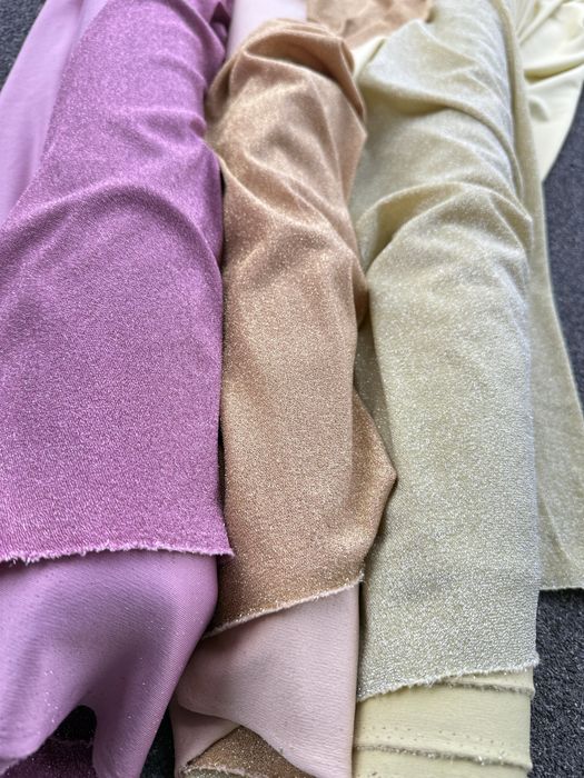 Ткань опт / трикотаж люрекс - от 3 м