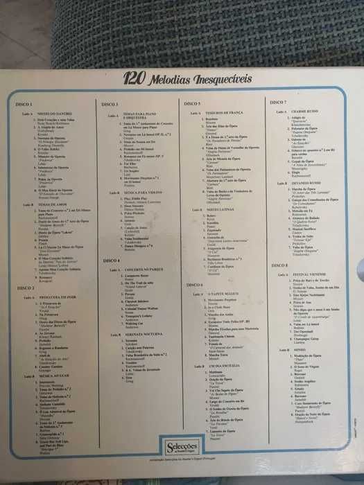 Vários Novos Discos Vinil 120 melodias inesqueciveis