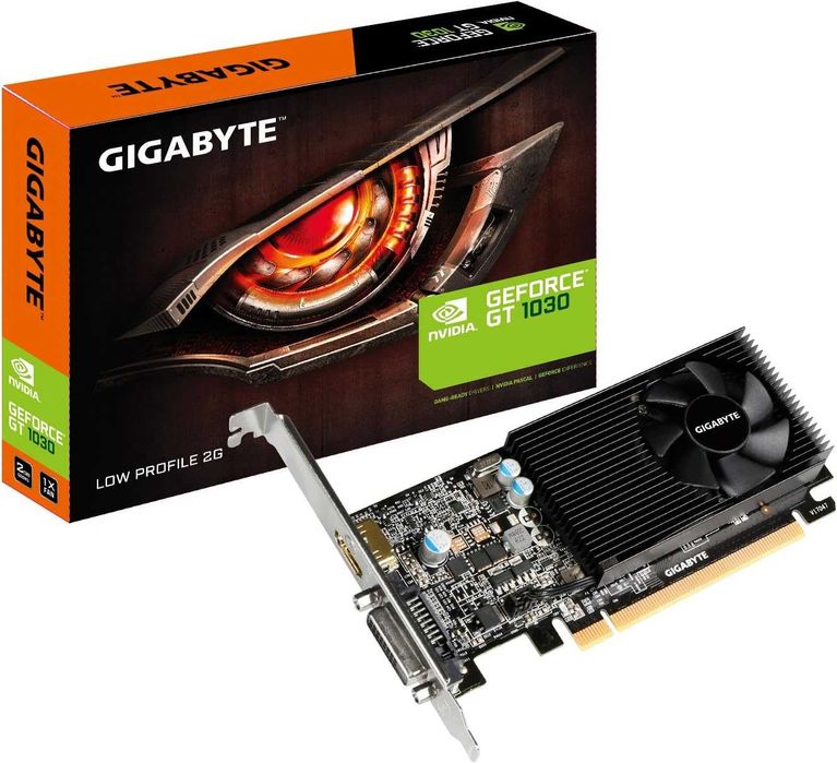 Placa Grafica Gigabyte NVIDIA, GeForce GT 1030, 1257MHz, 1506MHz, 2GB