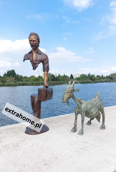 "Koza" replika Pabla Picassa 1:1 rzeźba z brązu