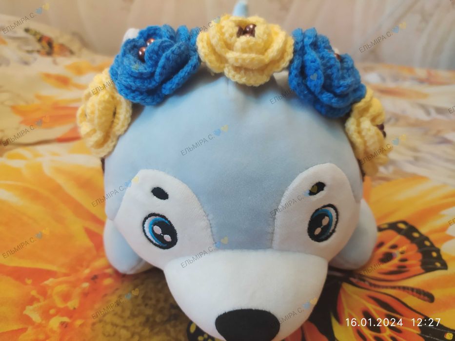 Обручі з квітами для дівчат ручної роботи під замовлення