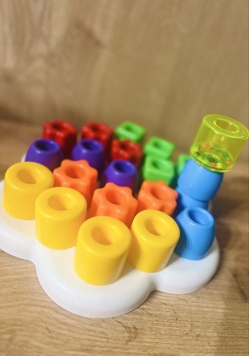 Мозаїка Quercetti "Daisy Maxi" 21 велика фішка, дошка