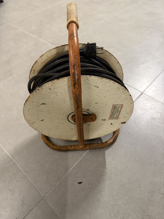 Przedluzacz VEB 40 M kabel zasilajacy DDR Germany