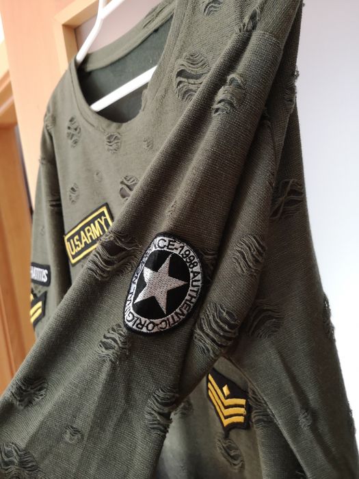 Sweatshirt verde tropa