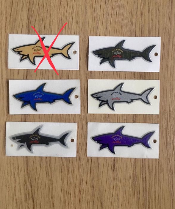 Наліпки  Paul&Shark