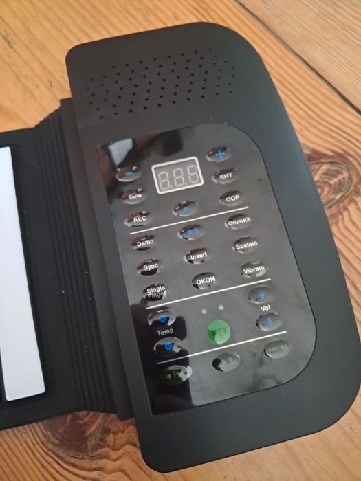 Profesjonalne silikonowe pianino zwijane 88key Konix