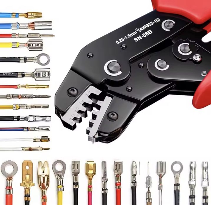 Кримпер клещи обжимные для автоклемм 0,25-1,5мм